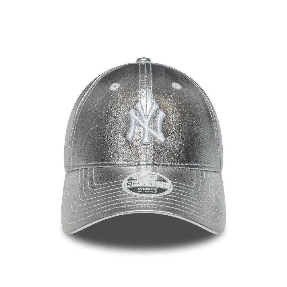 NEW ERA WMNS METALLIC 9FORTY NEW YORK YANKEES ADJUSTABLE CAP