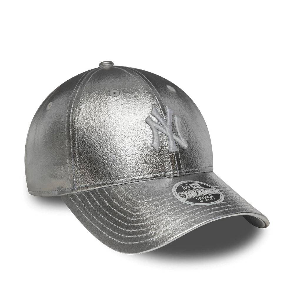 NEW ERA WMNS METALLIC 9FORTY NEW YORK YANKEES ADJUSTABLE CAP