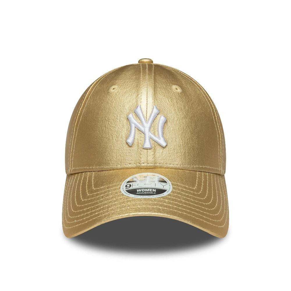 NEW ERA WMNS METALLIC 9FORTY NEW YORK YANKEES ADJUSTABLE CAP