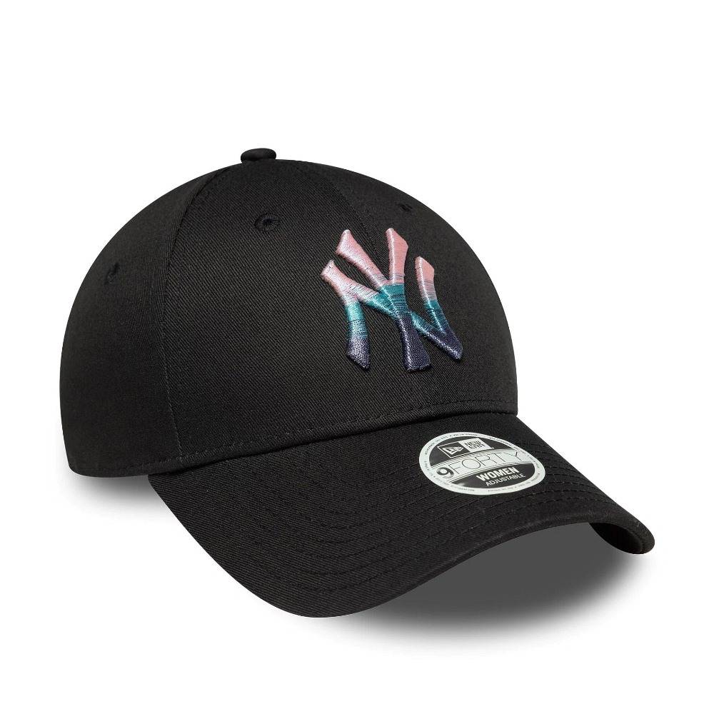 NEW ERA WMNS METALLIC LOGO 9FORTY NEW YORK YANKEES ADJUSTABLE CAP