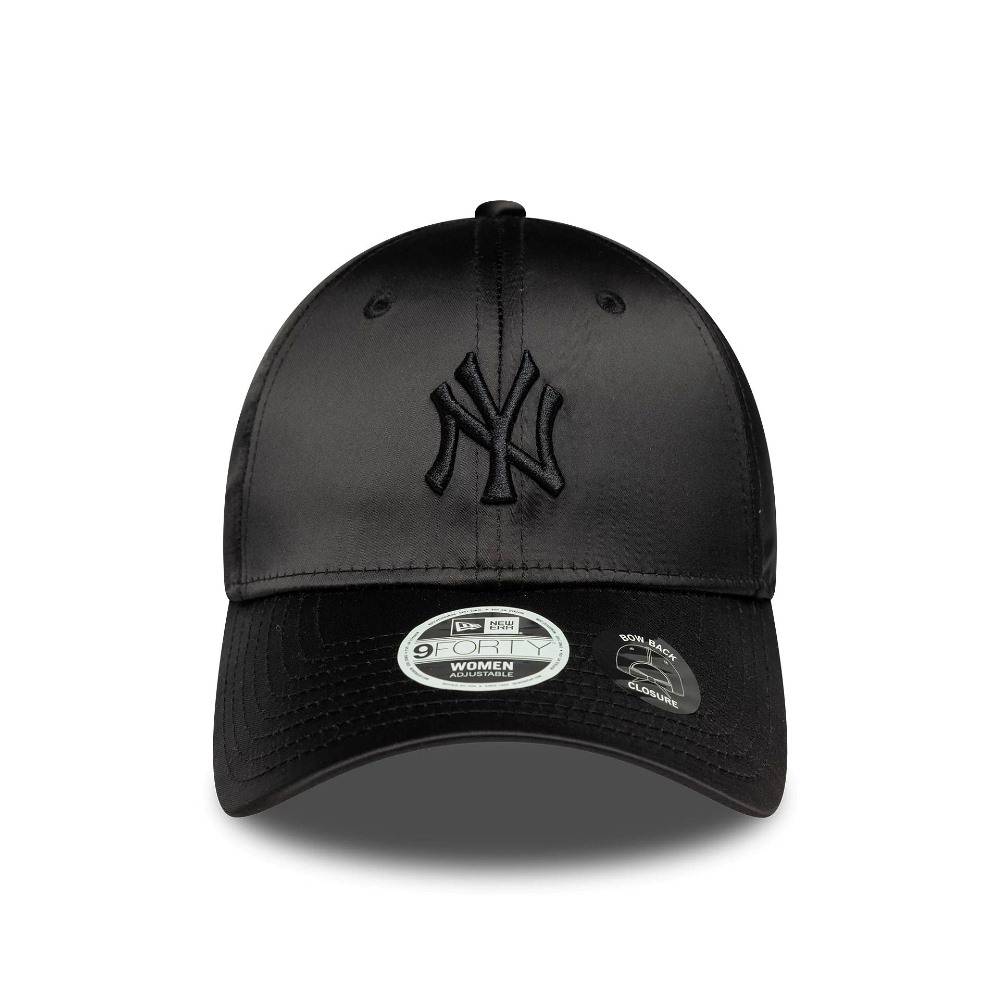 NEW ERA WMNS SATIN BOW BACK 9FORTY NEW YORK YANKEES ADJUSTABLE CAP