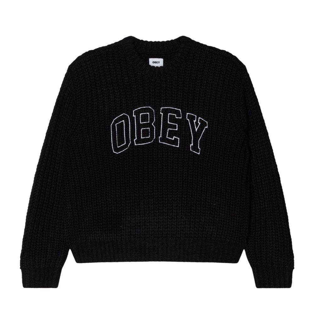 OBEY COLLEGIATE SWEATER