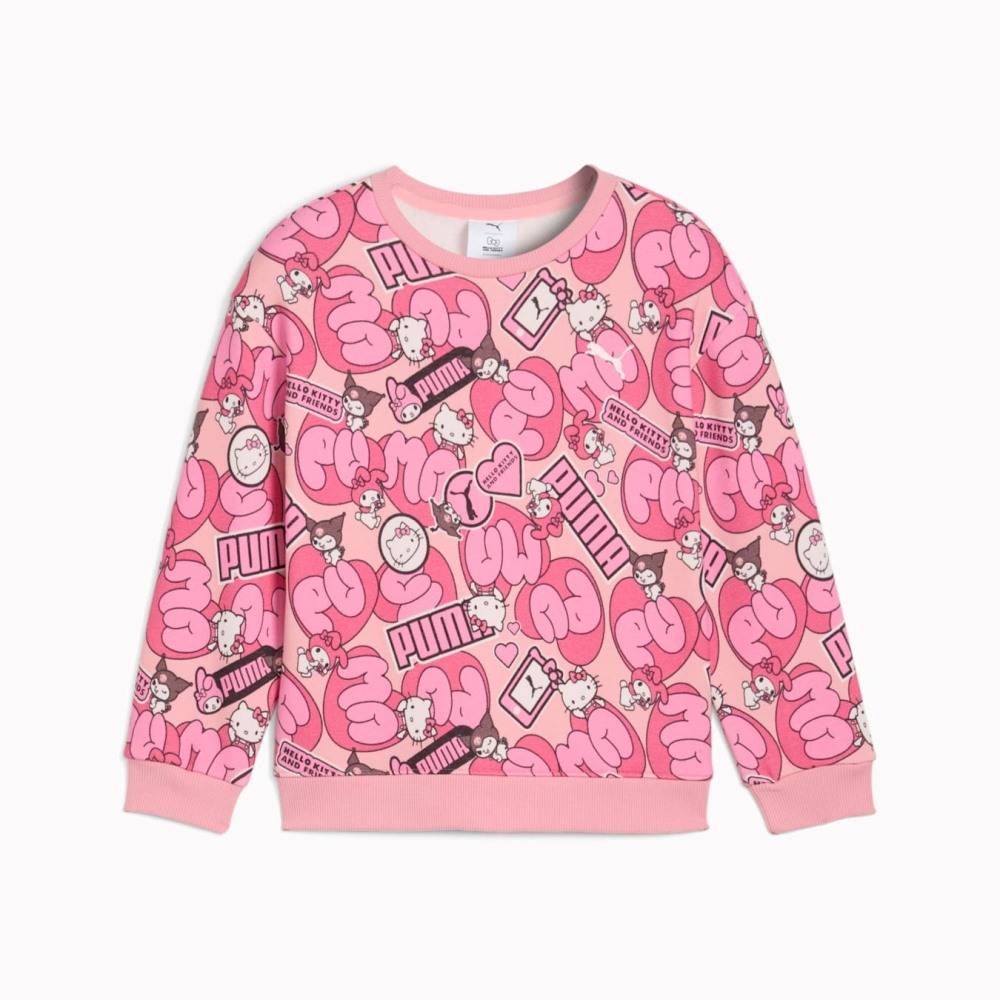 PUMA X HELLO KITTY & FRIENDS RELAXED AOP CREW FL