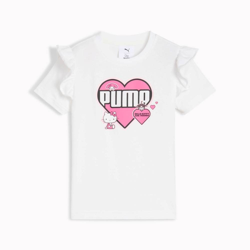 PUMA X HELLO KITTY & FRIENDS RUFFLE TEE