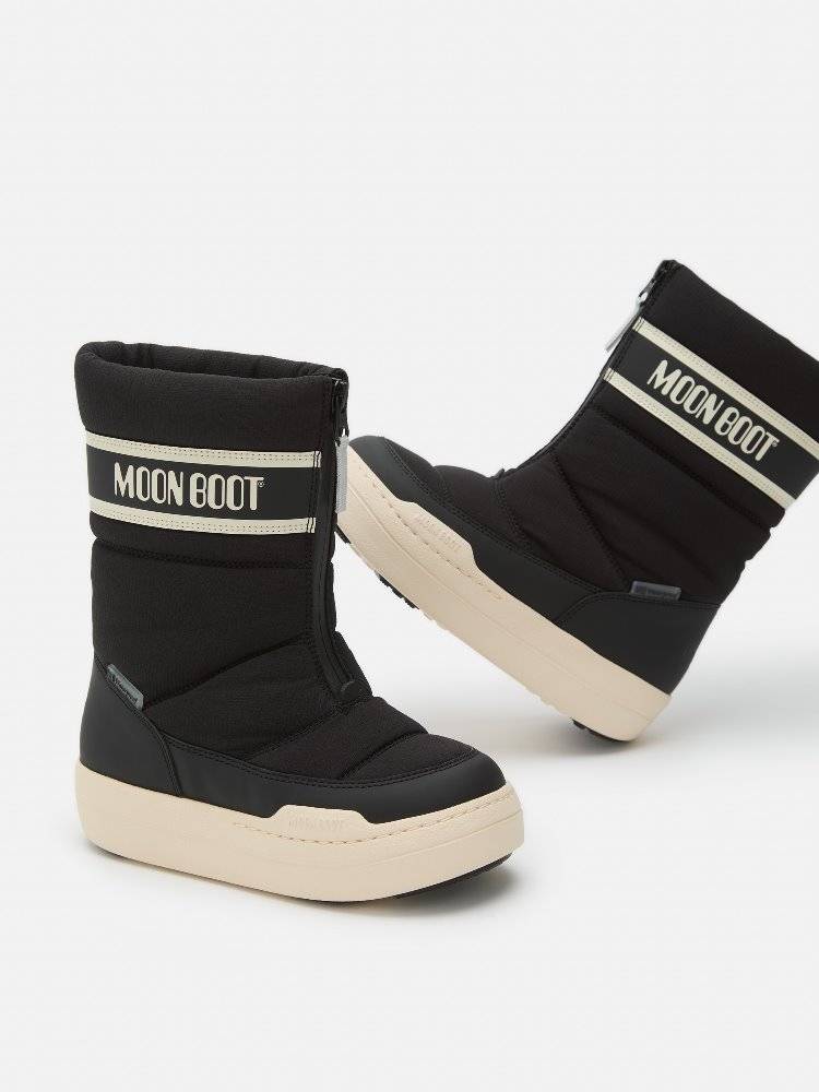 MOON BOOT PARK ZIP HIGH WATERPROOF KIDS BOOTS