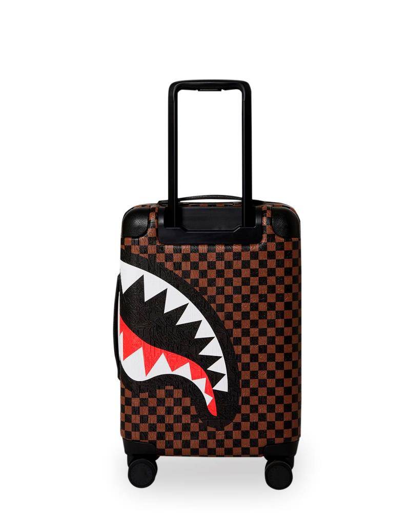SPRAYGROUND BIG CITY EMBOSS CARRY-ON HARD LUGGAGE