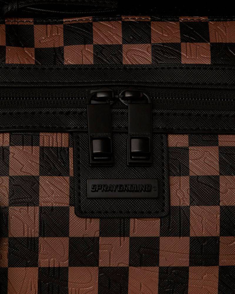 SPRAYGROUND BIG CITY EMBOSS LARGE DUFFLE