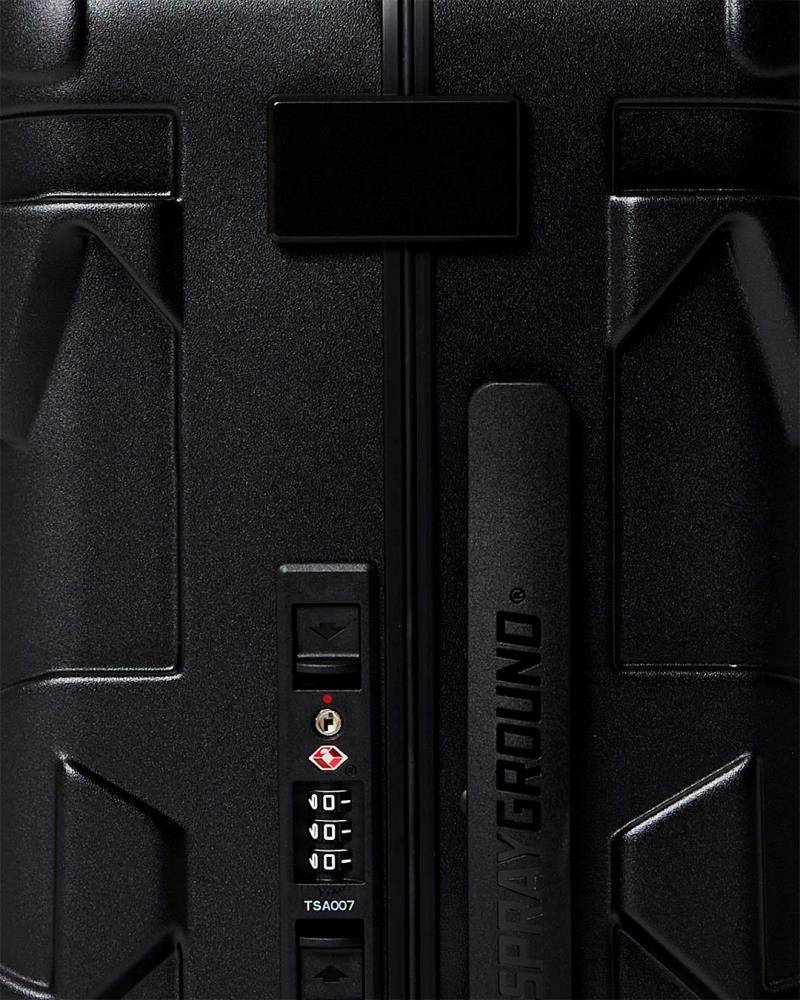 SPRAYGROUND CARGO PATCHES CARRY-ON HARD LUGGAGE