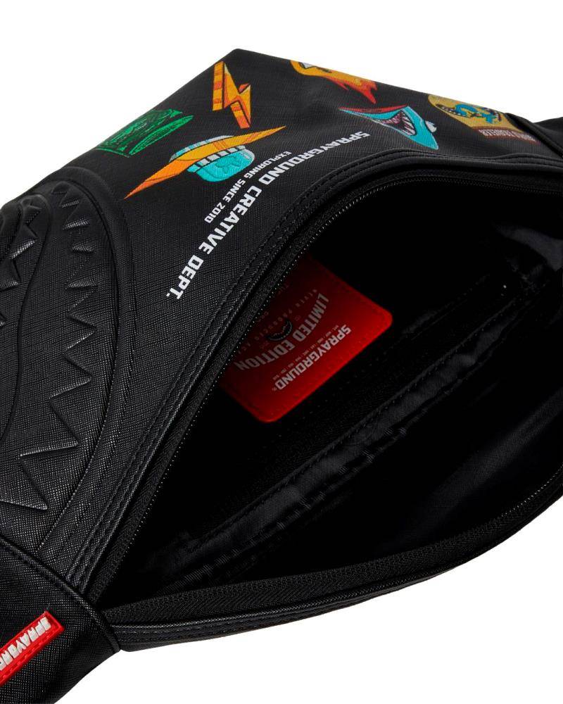 SPRAYGROUND CARGO PATCHES SAVVY CROSSBODY