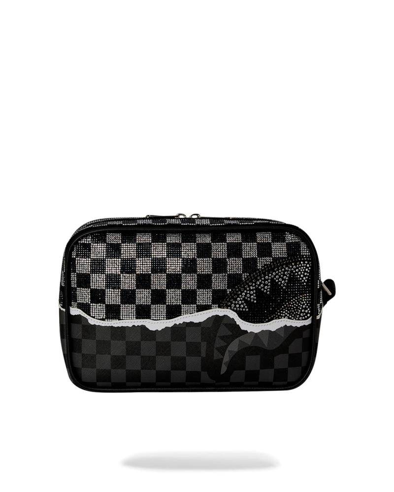 SPRAYGROUND DIAMOND TEAR TOILETRY BAG