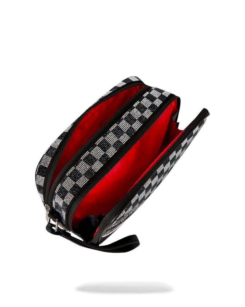 SPRAYGROUND DIAMOND TEAR TOILETRY BAG