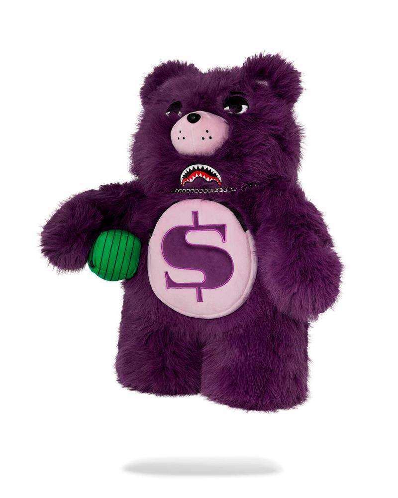 SPRAYGROUND FUR CRAY MONEYBEAR BACKPACK