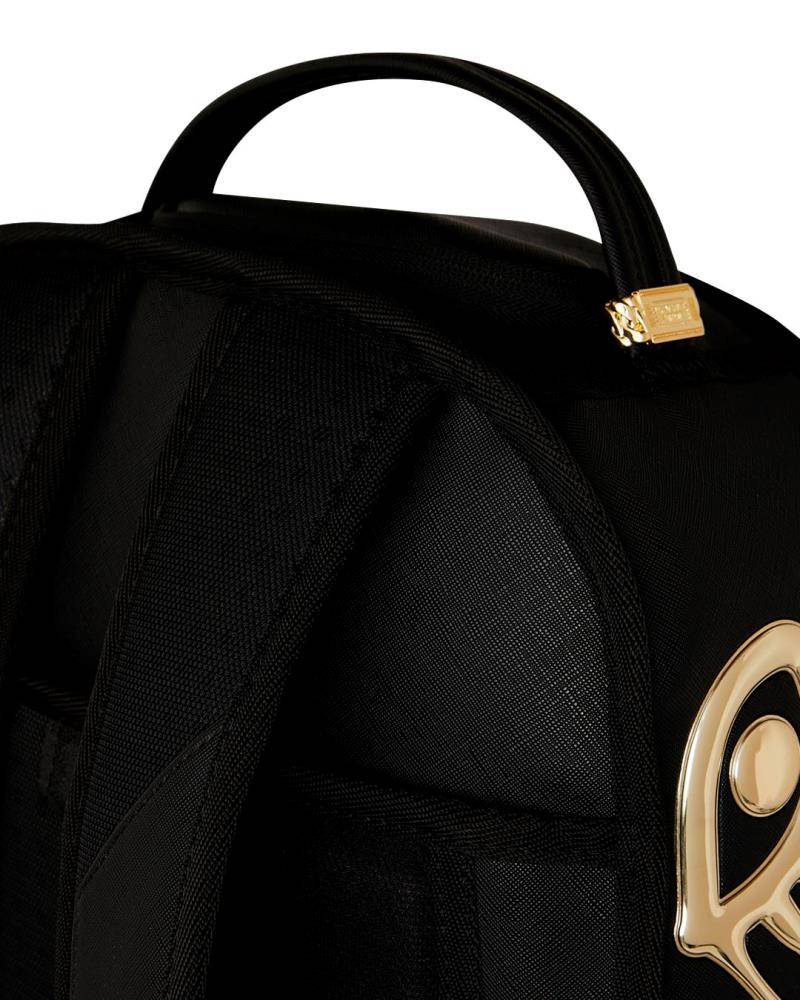 SPRAYGROUND GOLD AND DANGEROUS DLXSV BACKPACK