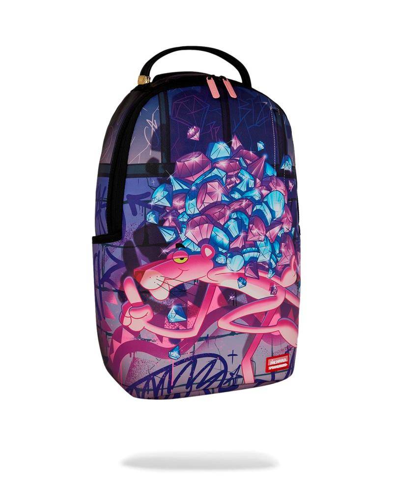 SPRAYGROUND PINK PANTHER DIAMOND BREAKOUT DLXSV BACKPACK