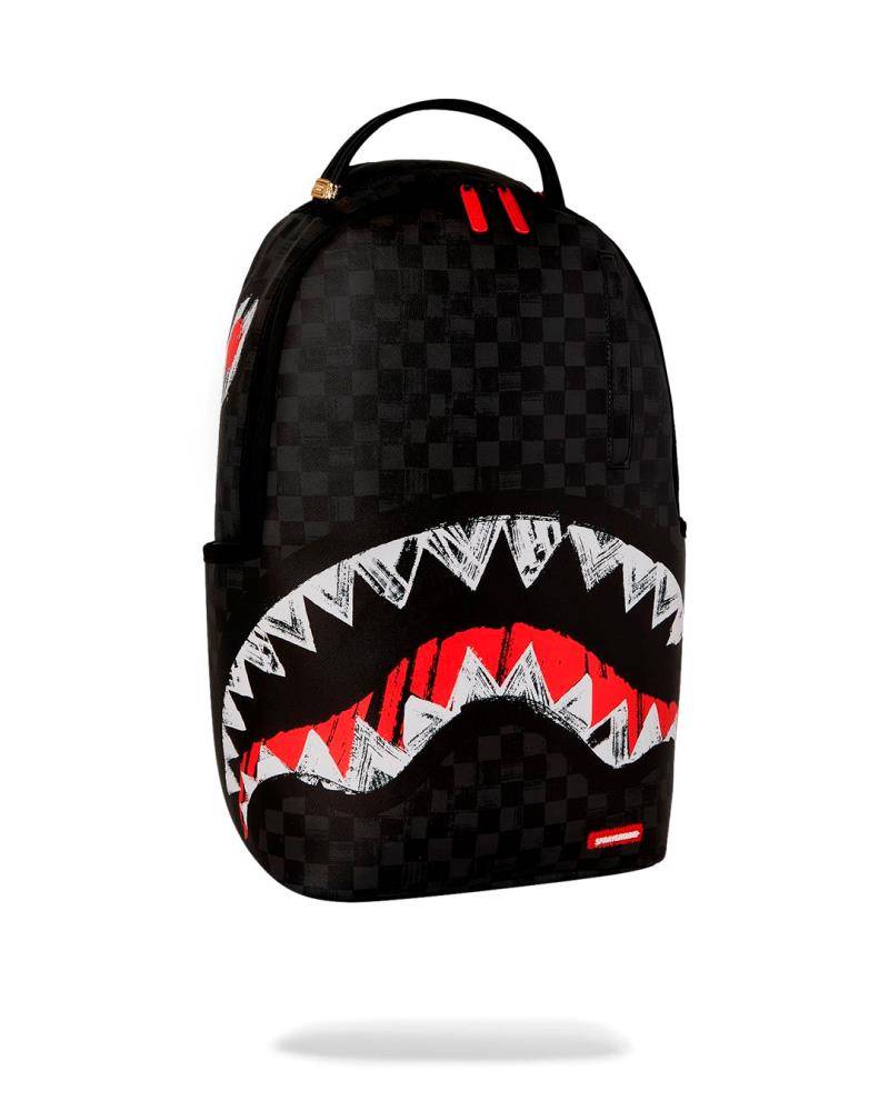 SPRAYGROUND SCRIBBLE SHARK CHECK DLXSV BACKPACK