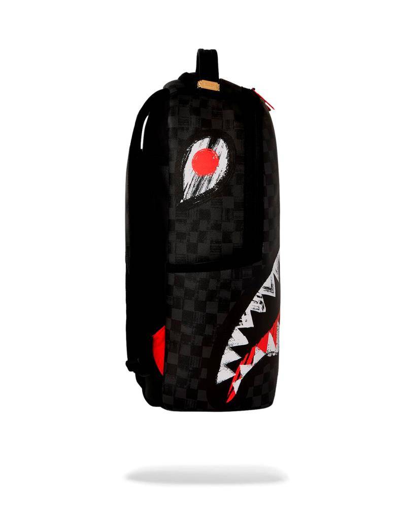 SPRAYGROUND SCRIBBLE SHARK CHECK DLXSV BACKPACK
