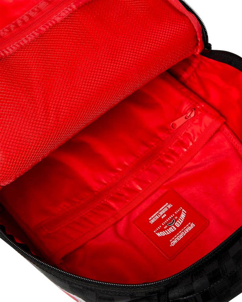 SPRAYGROUND SCRIBBLE SHARK CHECK DLXSV BACKPACK