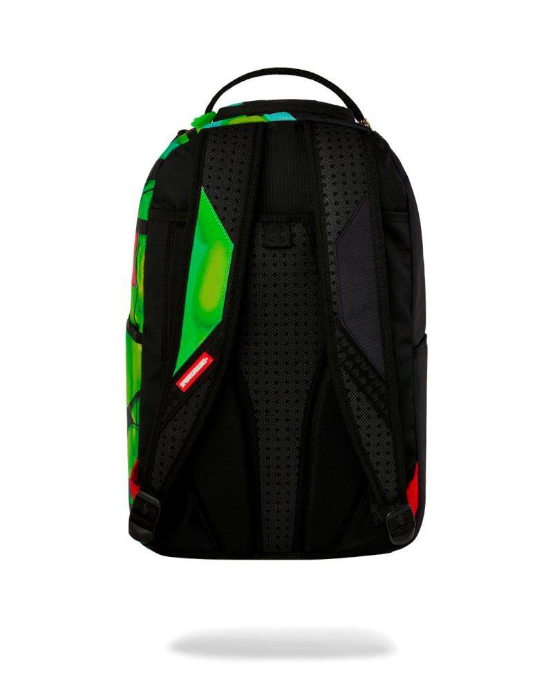 SPRAYGROUND SHARK CENTRAL DRIPPY SPLIT DLXR BACKPACK