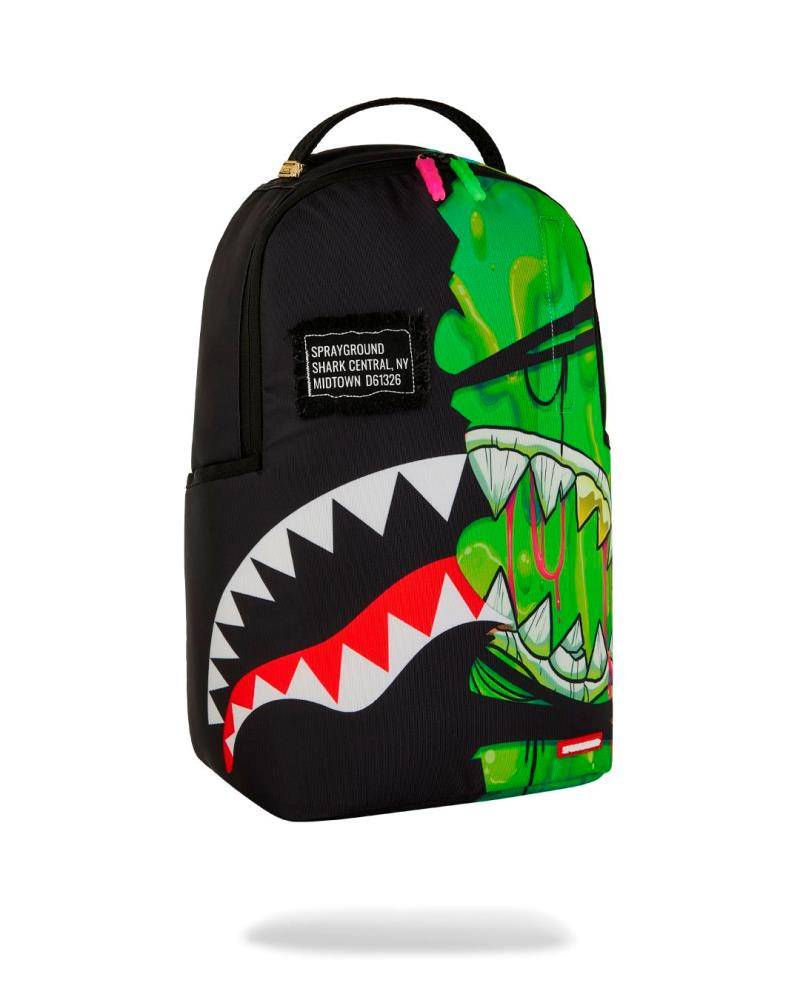 SPRAYGROUND SHARK CENTRAL DRIPPY SPLIT DLXR BACKPACK