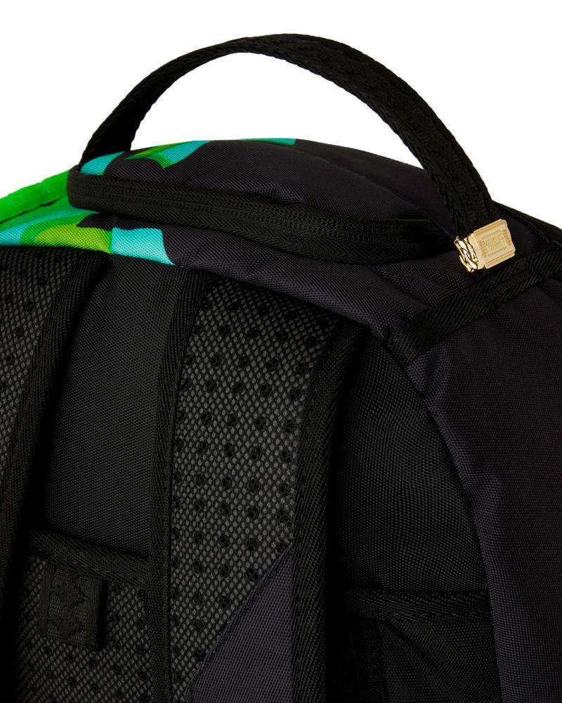 SPRAYGROUND SHARK CENTRAL DRIPPY SPLIT DLXR BACKPACK