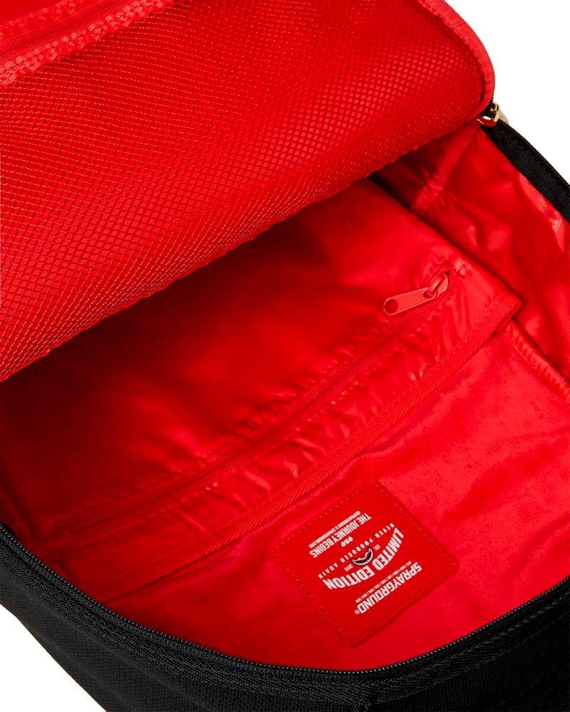 SPRAYGROUND SHARK CENTRAL KNIT DLX-KNIT BACKPACK