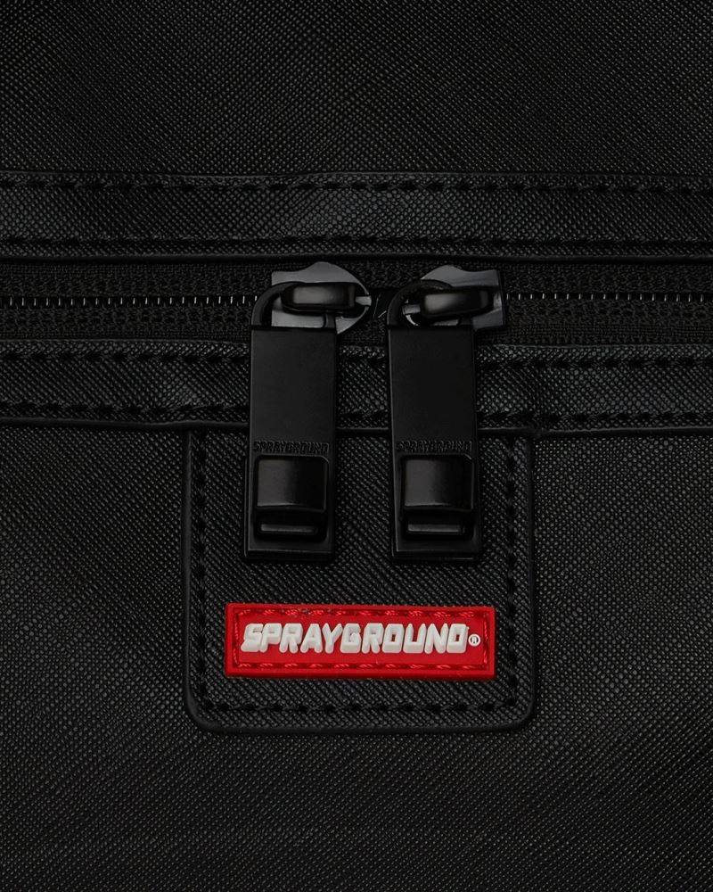 SPRAYGROUND SHARKMOUTH EMBOSSED PATCHES LARGE DUFFLE