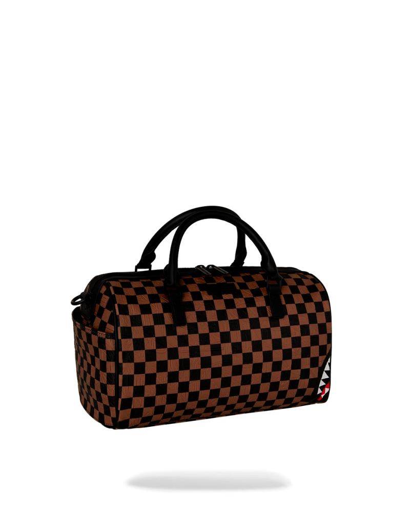 SPRAYGROUND TEAR CHECK MINI DUFFLE