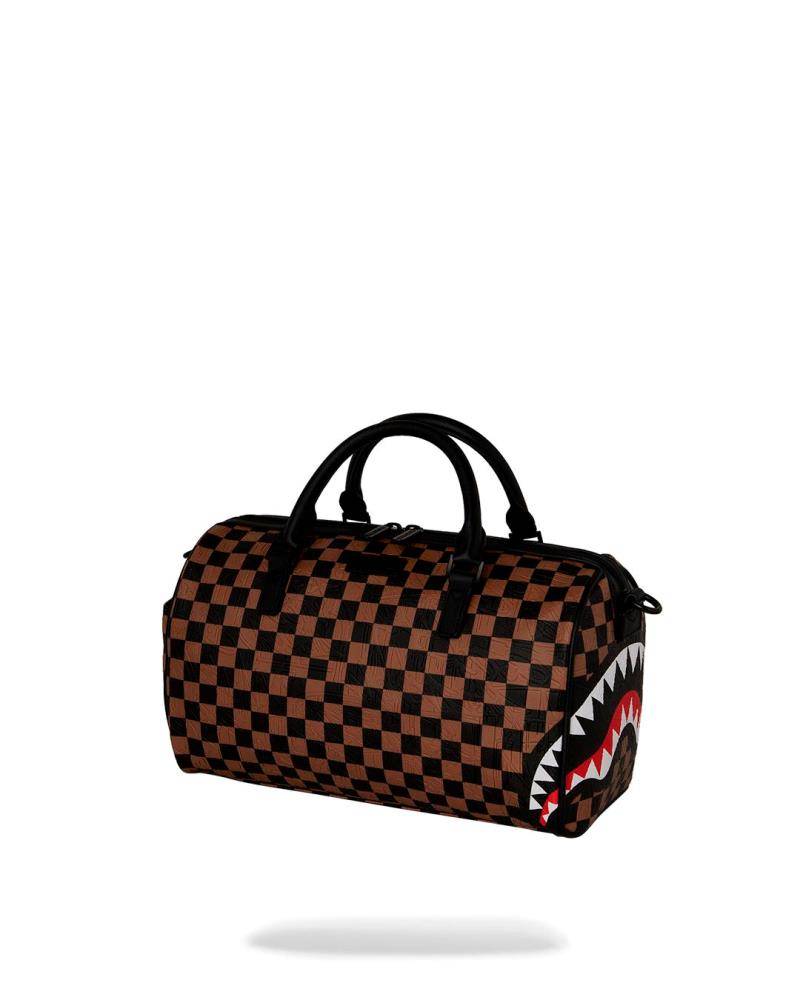 SPRAYGROUND TEAR CHECK MINI DUFFLE