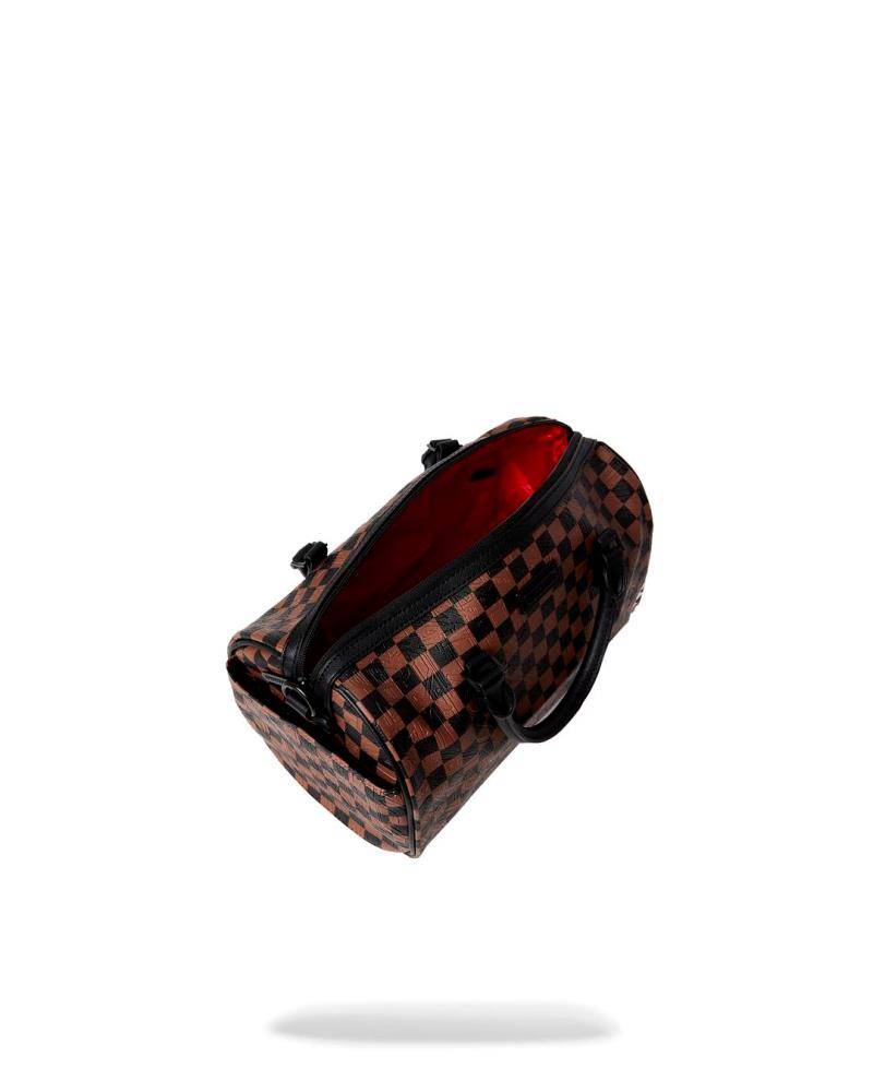 SPRAYGROUND TEAR CHECK MINI DUFFLE