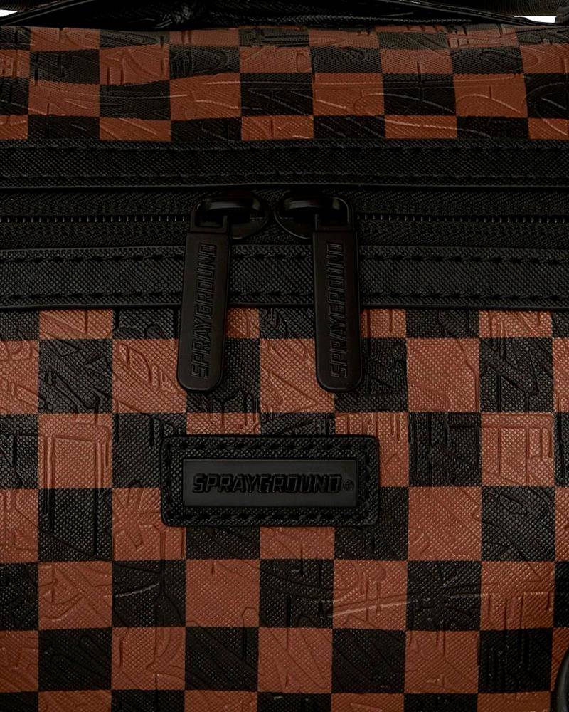 SPRAYGROUND TEAR CHECK MINI DUFFLE
