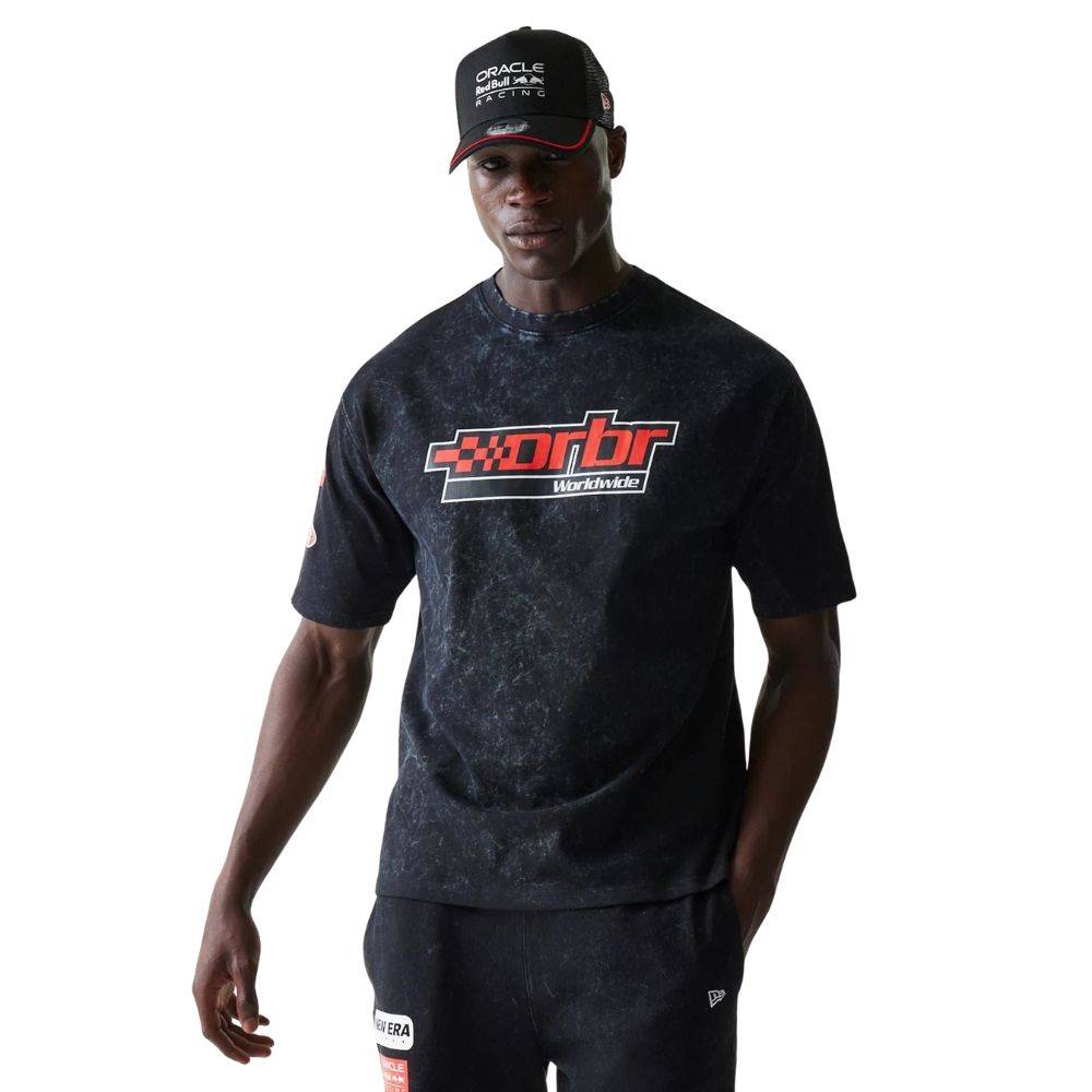 NEW ERA RED BULL RACING GRAPHIC OVERSIZED T-SHIRT