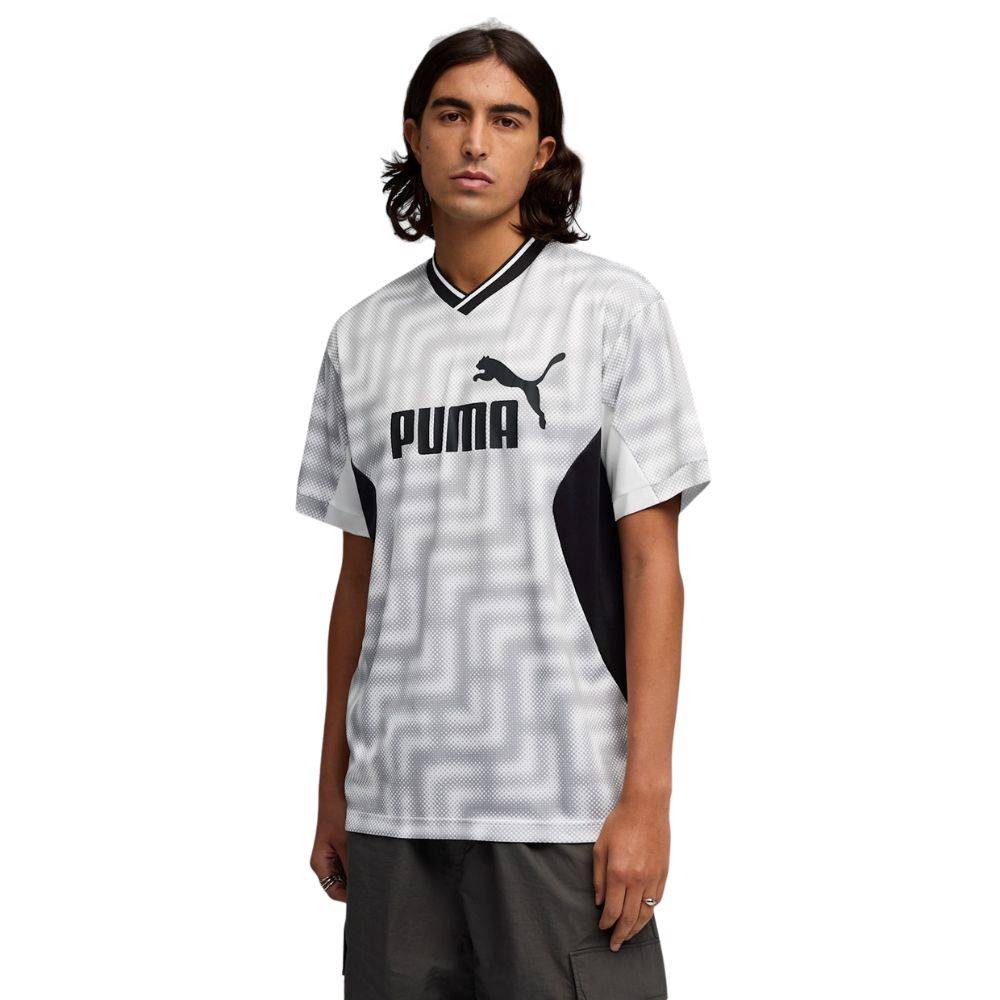 PUMA ESS BLOCK RELAXED FOOTBALL JERSEY