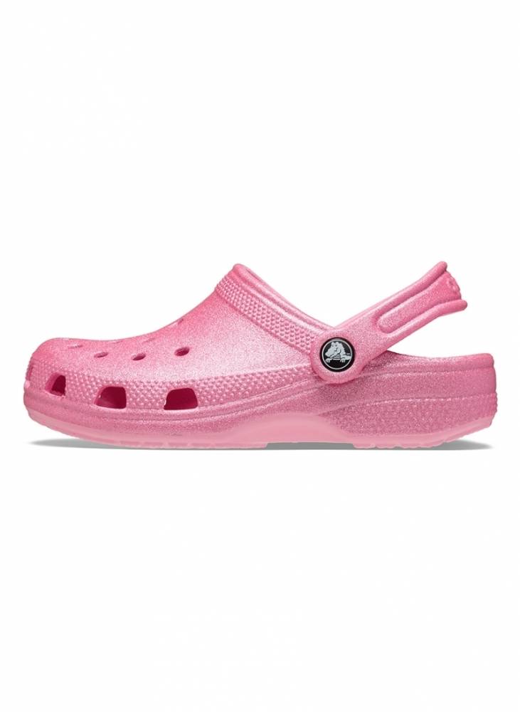 CROCS TODDLERS' CLASSIC GLITTER CLOG