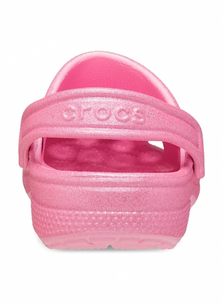 CROCS TODDLERS' CLASSIC GLITTER CLOG