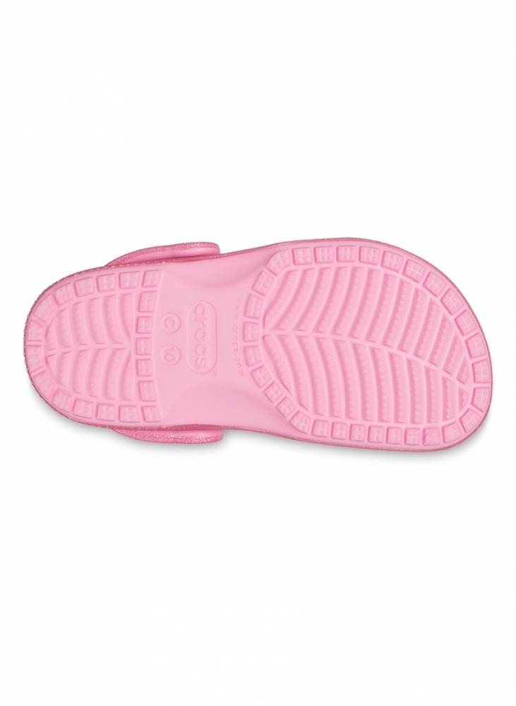 CROCS TODDLERS' CLASSIC GLITTER CLOG