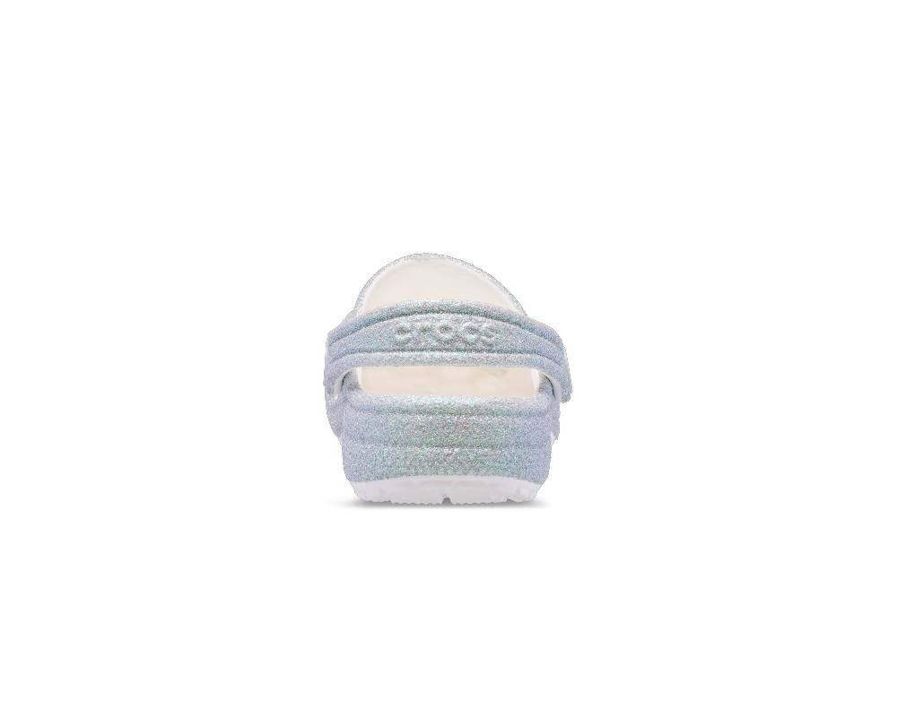 CROCS CLASSIC IRIDESCENT GLITTER TODDLER CLOG
