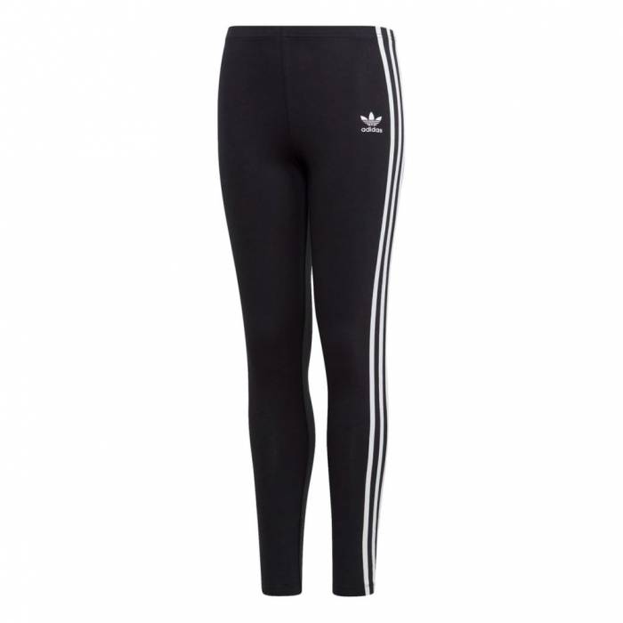 ADIDAS GIRLS 3-STRIPES LEGGINGS