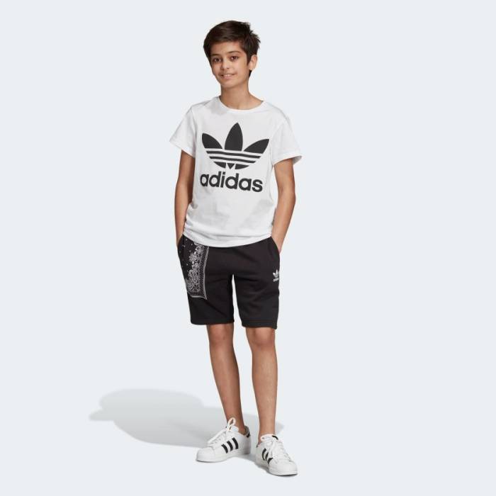 ADIDAS YOUTH ORIGINALS TREFOIL TEE