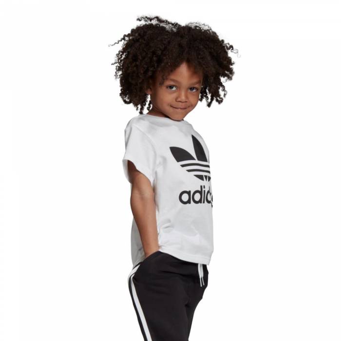 ADIDAS LITTLE KIDS ORIGINALS TREFOIL TEE