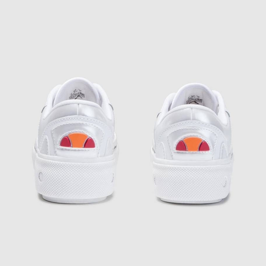 ELLESSE ALZINA LEATHER TRAINERS WOMENS