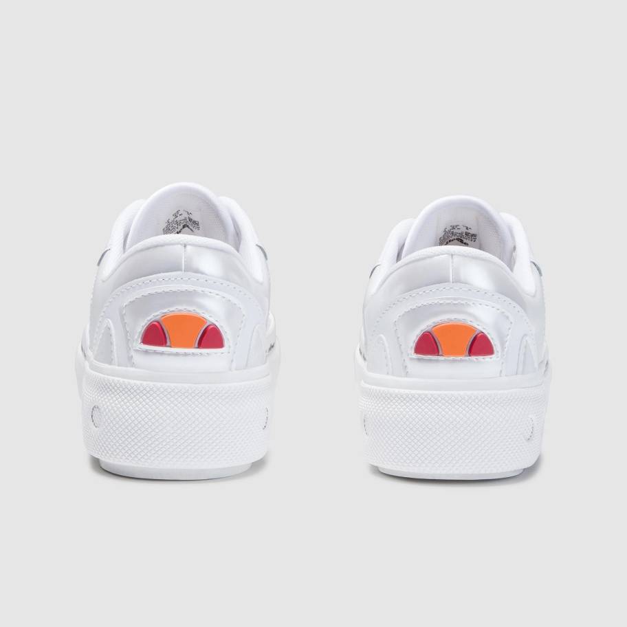 ELLESSE ALZINA LEATHER TRAINERS WOMENS