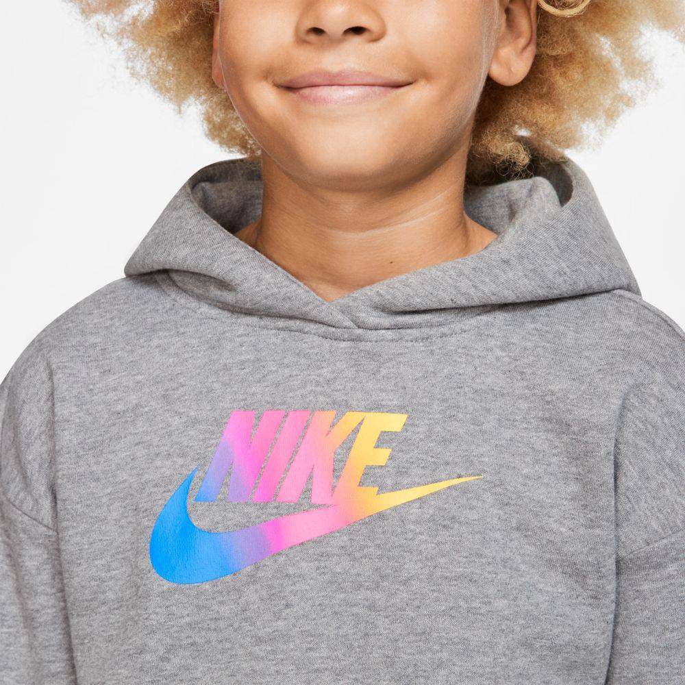 NIKE GIRLS FF CROPPED HOODIE