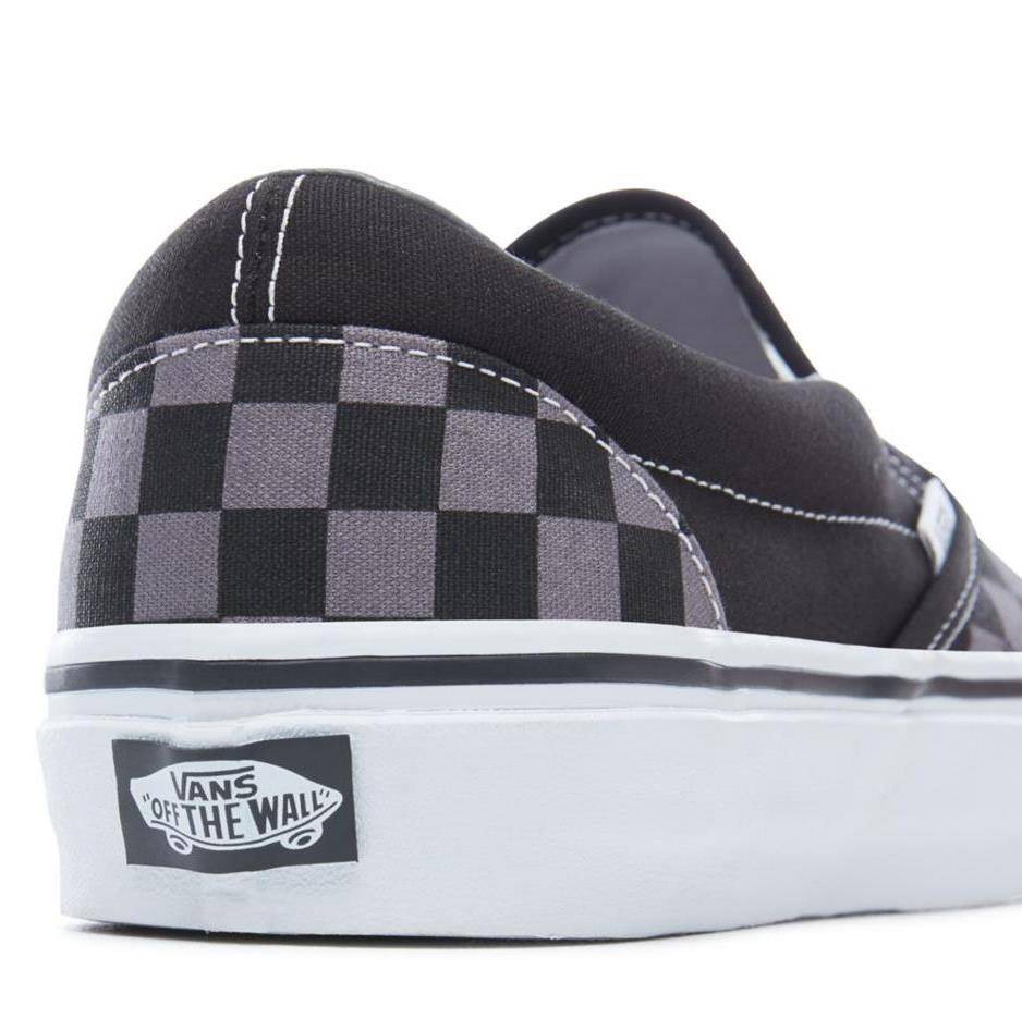 VANS CHECKERBOARD CLASSIC SLIP-ON  SHOES