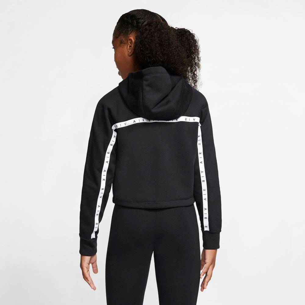 NIKE GIRLS AIR CROP HOODIE
