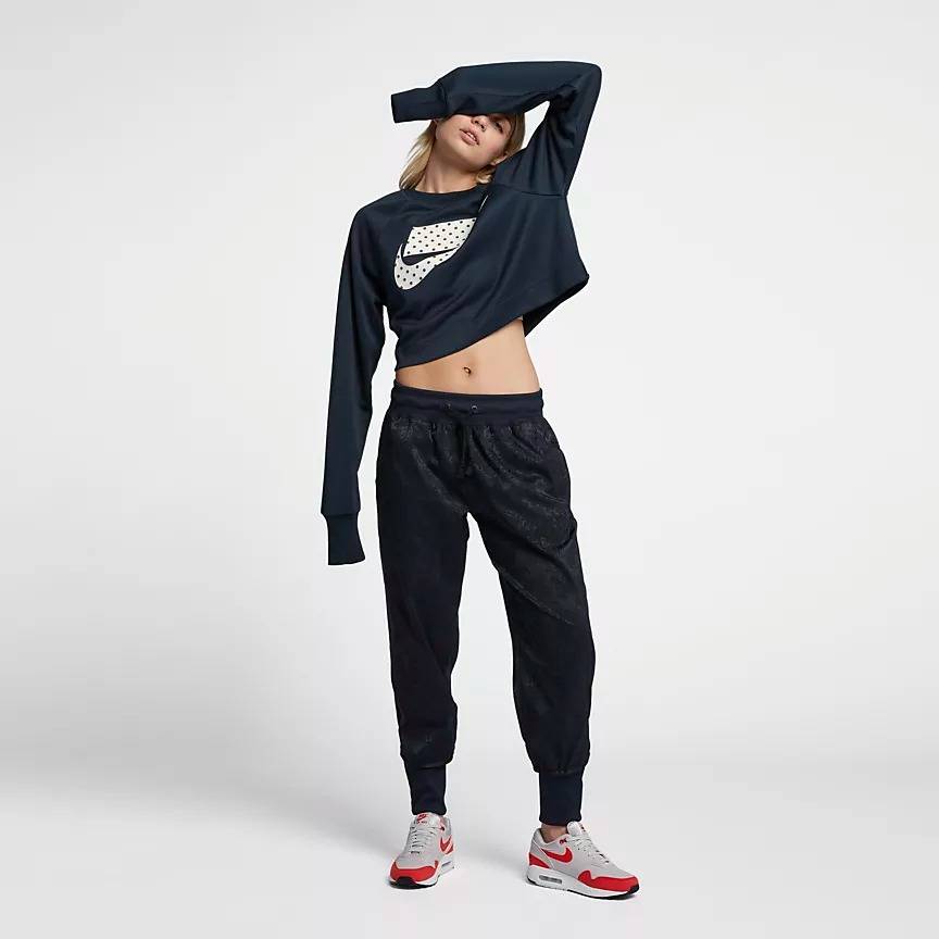 NIKE SPORTSWEAR CREW CROP PK WMNS