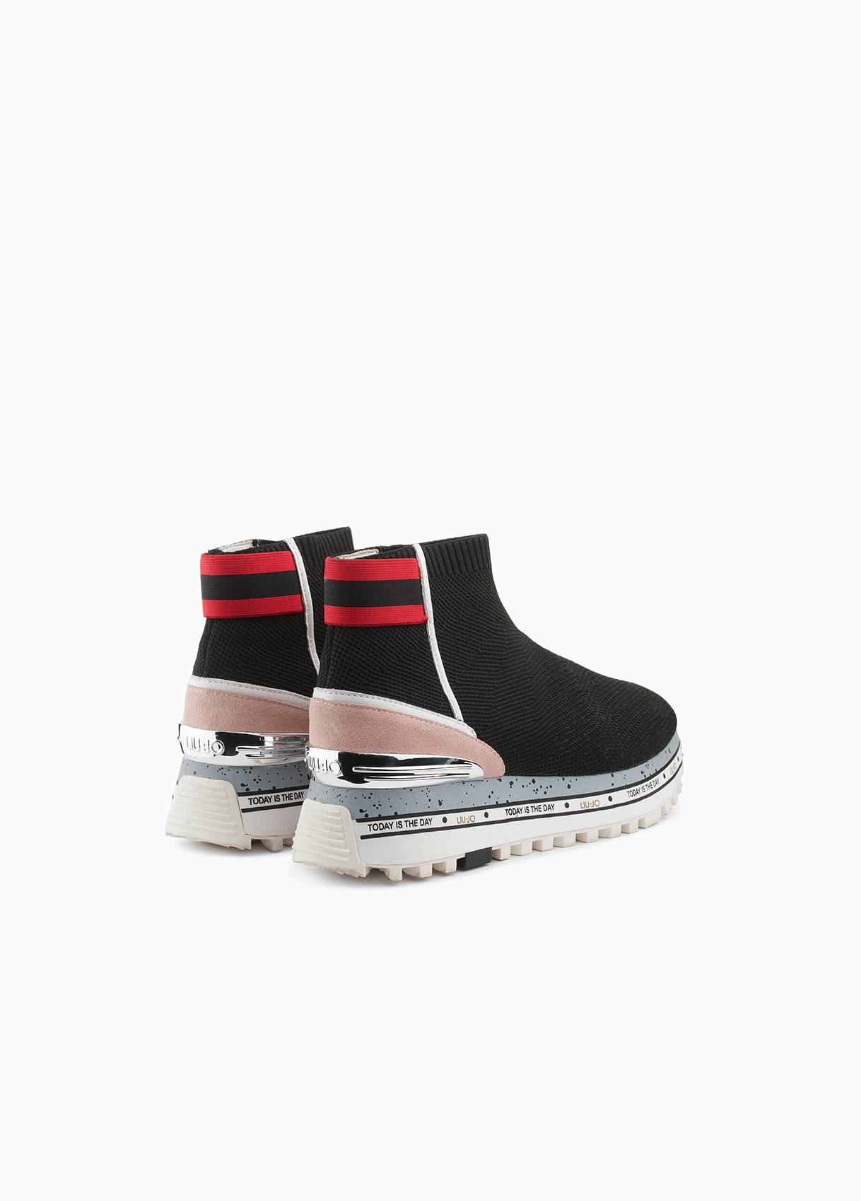 LIU JO MAXI WONDER 4 - ELASTIC SOCK SNEAKER