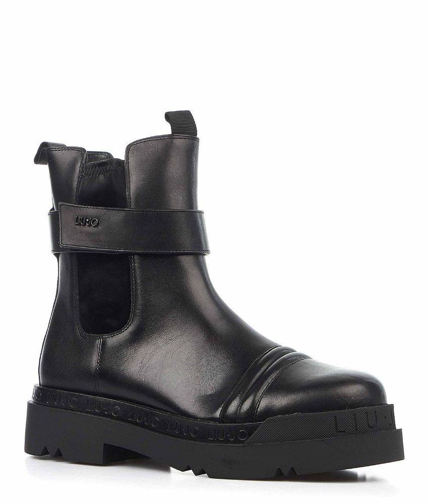 LIU JO LOVE 1 - LEATHER ANKLE BOOTS