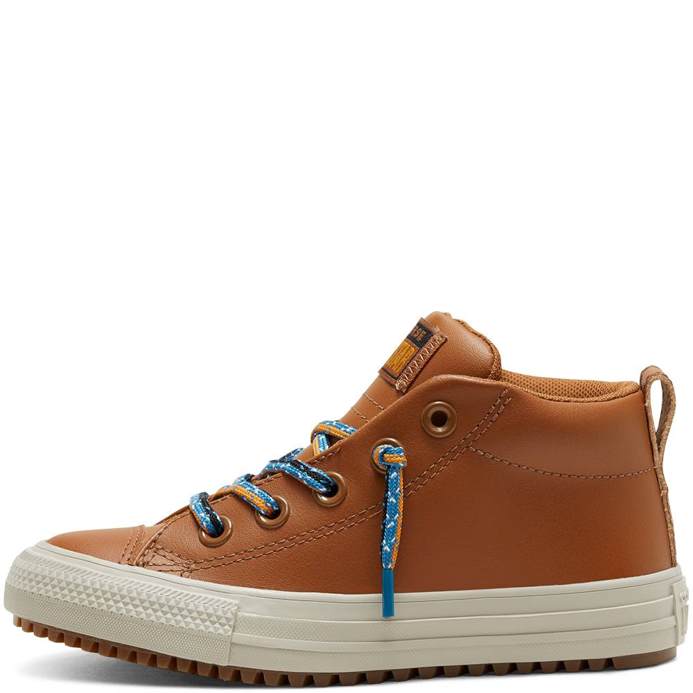 CONVERSE JUNIOR DOUBLE LACE STREET BOOT MID