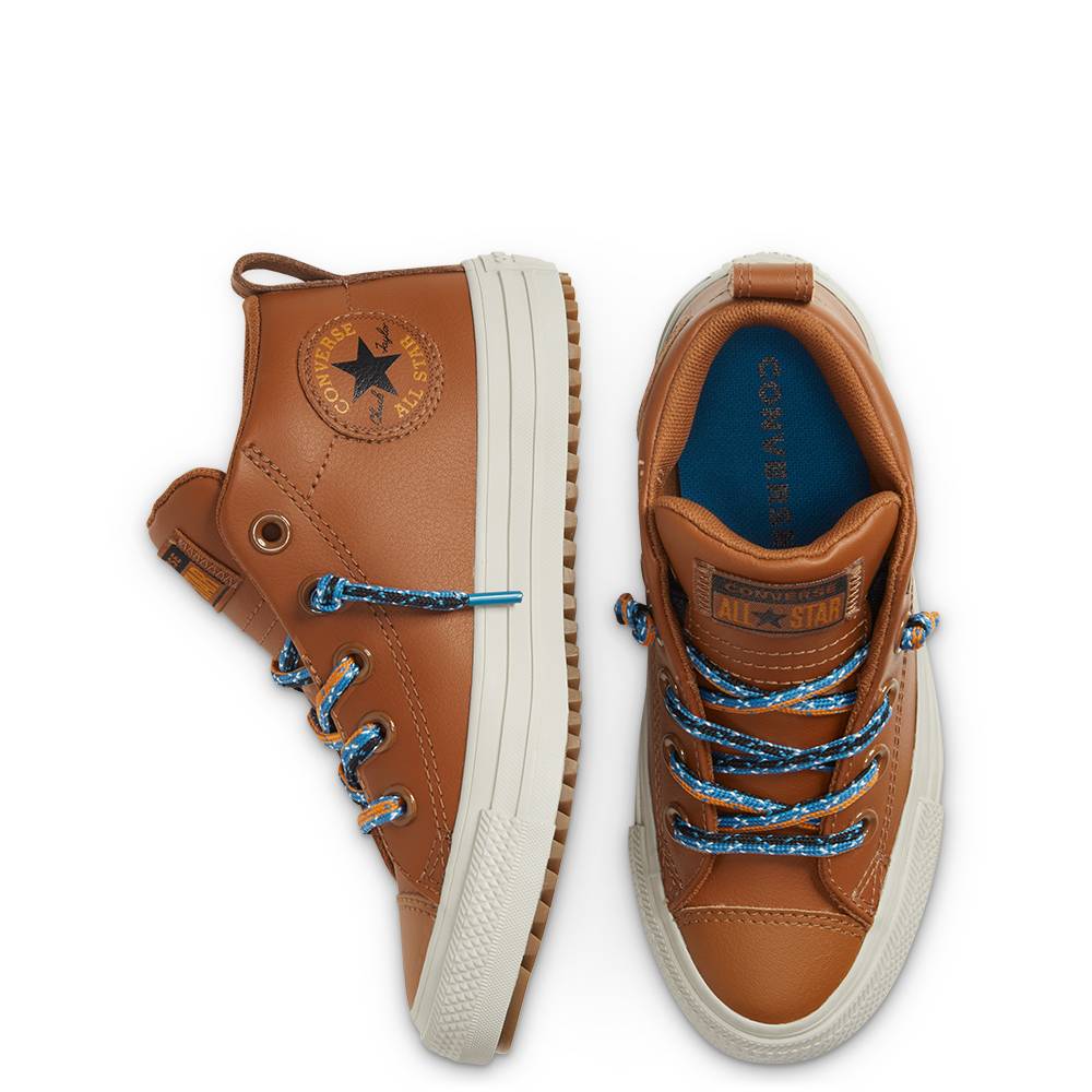 CONVERSE JUNIOR DOUBLE LACE STREET BOOT MID