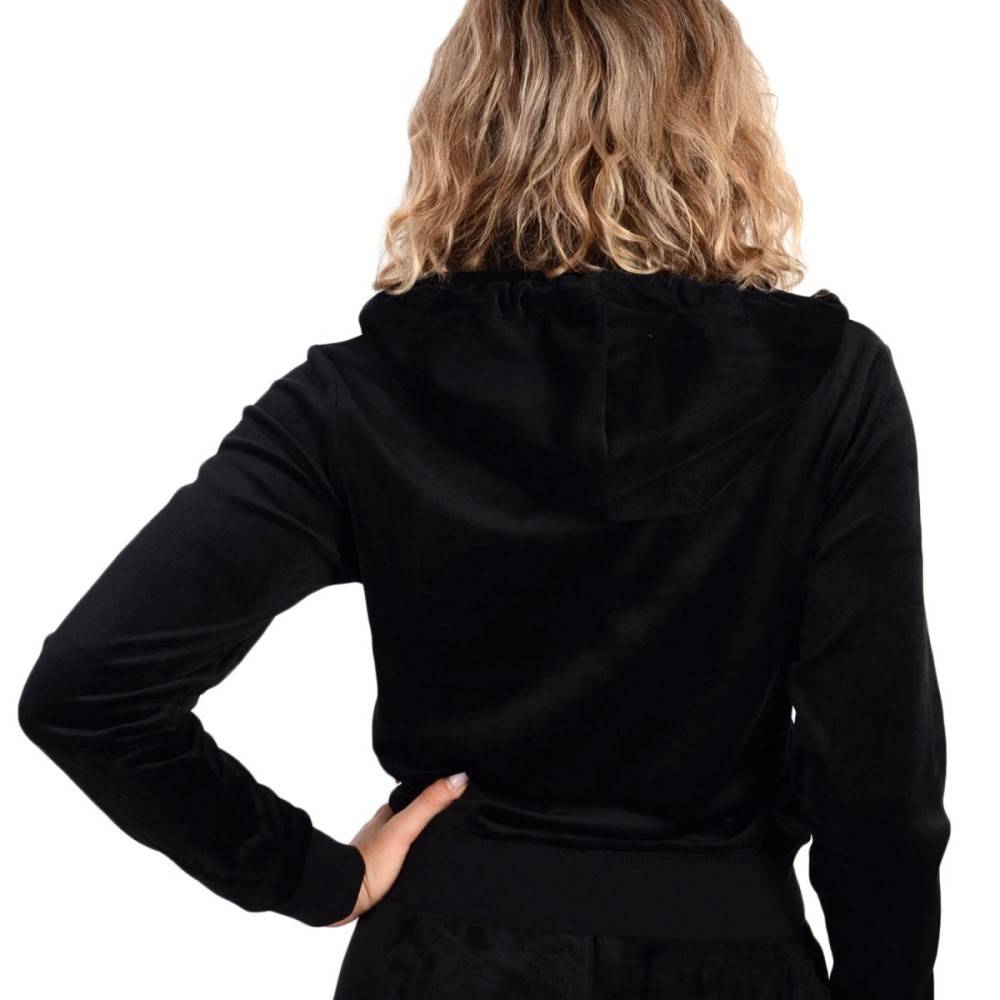 JUICY COUTURE ROBERTSON CLASSIC VELOUR ZIP HOODIE